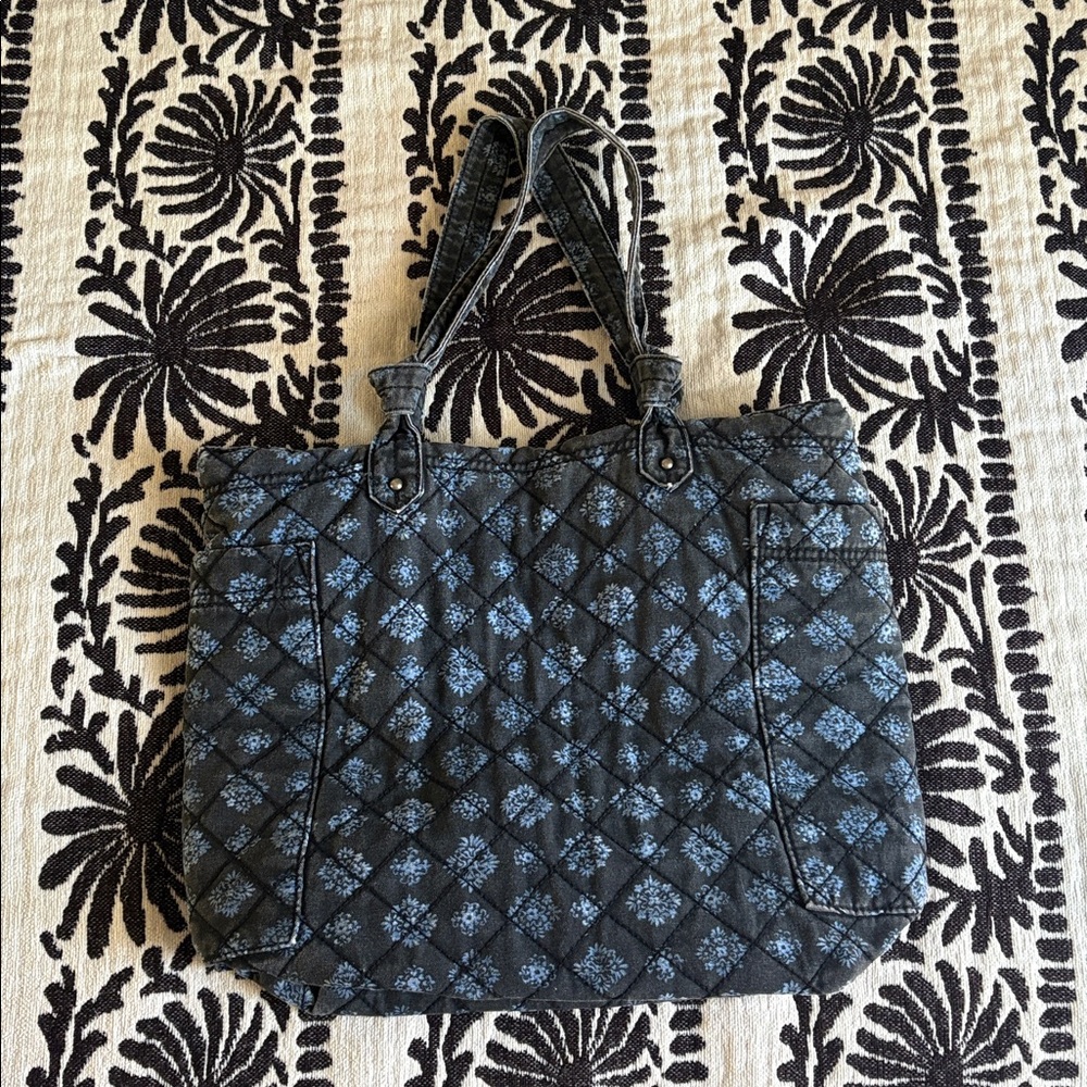American Eagle Quilted Tote Bag